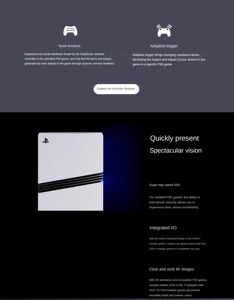 Consola de Videojuegos Usada, Modelo 2024, de Alto Rendimiento, Sony Original 5 para Pro, Edición Digital, Versión con CD-ROM, 2TB de Memoria - Product Image 6