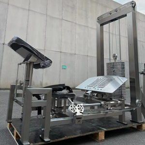 <span class=keywords><strong>Machine</strong></span> de pont <span class=keywords><strong>fessier</strong></span> haut de gamme en acier inoxydable haute performance avec fonction de charge par broche pour musculation, équipement de salle de sport professionnel - Product Image 4