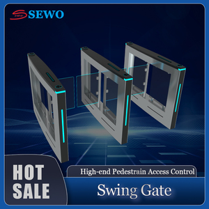 SEWO Cổng Chắn Swing Kiểm Soát Ra Vào Lối Đi Cho Người Đi Bộ An Ninh Cao Với Nhận Diện Khuôn Mặt Cho Khu Vườn An Toàn Khu Vực Làng - Product Image 5