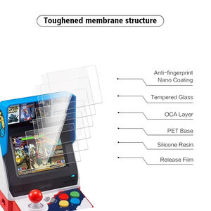 <span class=keywords><strong>Couverture</strong></span> complète 2.5D Ultra mince HD clair verre trempé anti-rayures protecteur d'écran Film de protection transparent pour <span class=keywords><strong>SNK</strong></span> NEOGEO Mini - Product Image 6