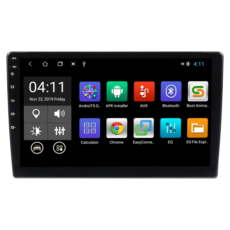 1 + 16G Universele Gps Navigatie Autoradio Systeem 2 Din 10.1 Inch Android Stereo Radio Video Auto Dvd-Speler