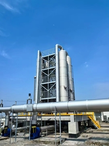 Tour de lavage chimique industrielle à contrôle PLC automatique pour gaz d'échappement avec système de pompe de circulation - Product Image 2