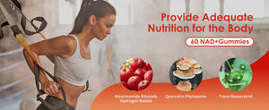 Gummies NAD+ en marque privée OEM, complément anti-âge, stimulant l'énergie et la santé cellulaire - Product Image 6