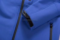 Veste Softshell de randonnée imperméable et coupe-vent pour hommes