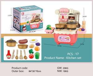 ของเล่นทำอาหารแบบเสมือนจริง,ชุดทำอาหารในครัวของเล่นหม้อหุงข้าวขนาดเล็ก - Product Image 2