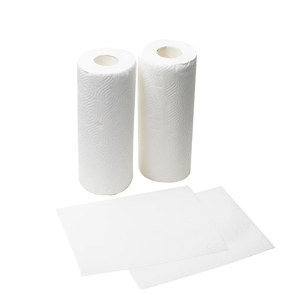 Groothandel Keuken Papieren Handdoeken 2 Laag Handdoek Rol 21Cm 23Cm Op Maat Bedrukt Bamboe C Vouw Asciugamani Da Cucina Doos