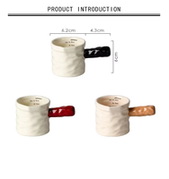 Mug à café en céramique Harmony Office Home, fait main, esthétique mignonne, classique, cadeau d'affaires pour femmes, compatible lave-vaisselle et micro-ondes