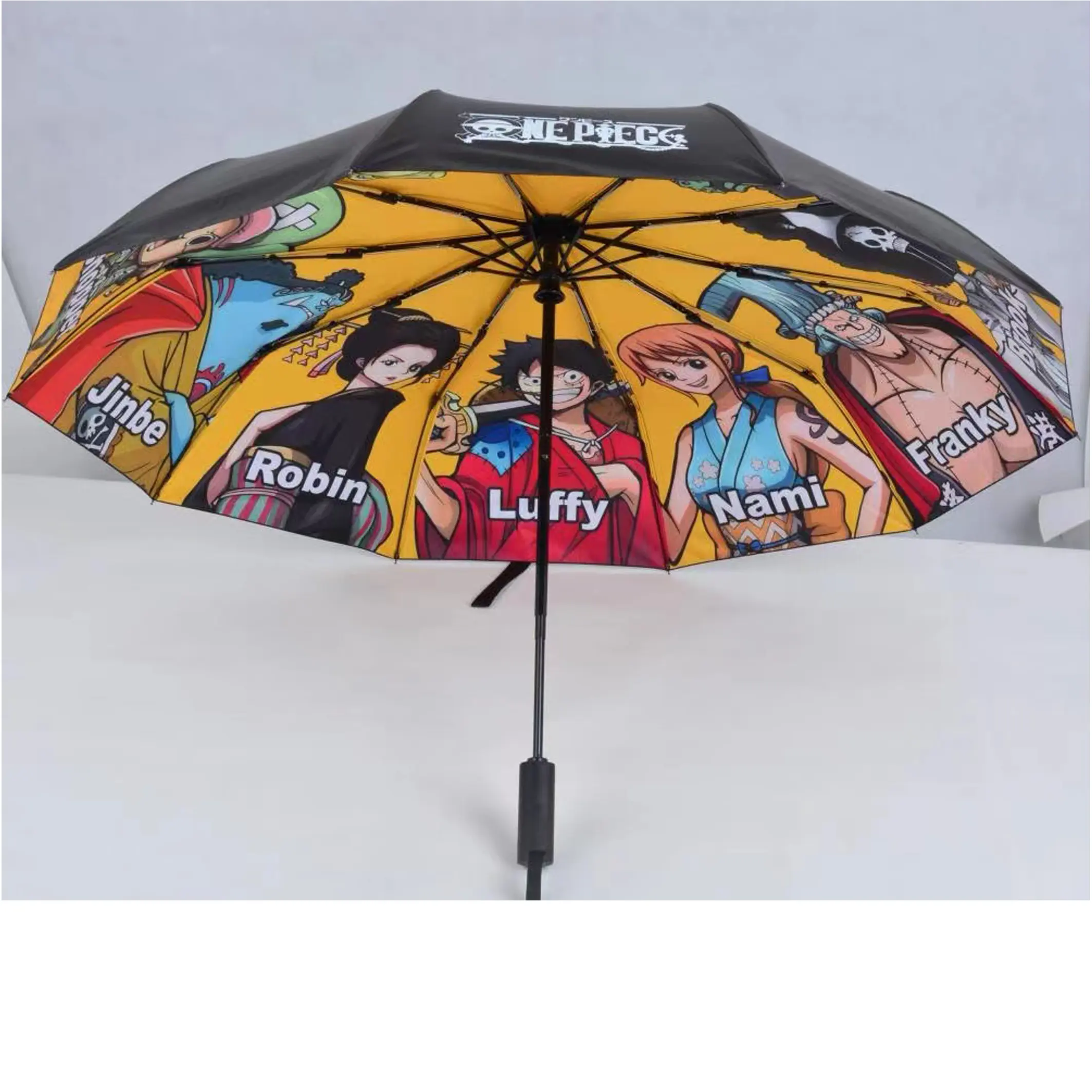 Luffy Zoro Nami Chopper 10 Character Sunscreen Anime Umbrella