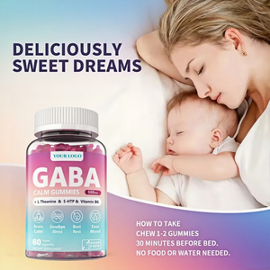 Venta caliente 100% sin azúcar nootrópico 4-gaba suplemento energético Ashwagandha vitamina B6 gomitas de GABA orgánicas de alta calidad para la salud - Product Image 5
