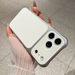 เคสโทรศัพท์แบบมินิมอลสัมผัสนุ่ม สำหรับ iPhone 17 16 15 14 13 Pro Max สีพื้น พร้อม Airbag - Product Image 4