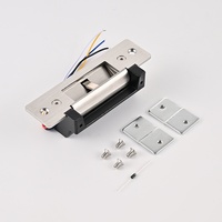 Serrure de porte électrique à carte US Standard avec contrôle 12V et 24V pour cabines de douche à air
