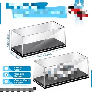 Vente en gros de meilleurs collectionneurs de stockage transparents personnalisés 1/64 vitrine de modèle de voiture en acrylique - Product Image 4