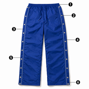 Pantalones de Punto Transpirables Vintage para Hombre, Pantalones Cargo con Cordón, Pantalones Deportivos Casuales, OEM Personalizado - Product Image 5