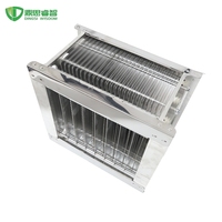 Panneau de précipitateur électrostatique en acier inoxydable 430 personnalisable, moteur de purification d'air industriel, efficacité de 98% pour la cuisine