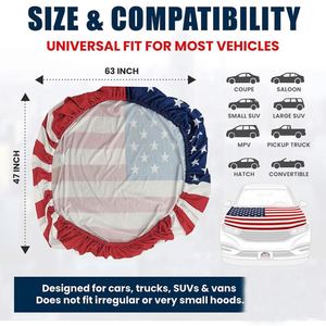 Bandera de Poliéster Personalizada con Logotipo, 30*45 cm, Serie de Banderas Nacionales, Impresión de Productos, para Capó de Motor de Coche, Venta Caliente - Product Image 3