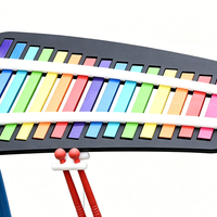 Municipal Campus Playground Music Facilities Rainbow Tubular Chime Anti-rust Stainless Steel Metallophone