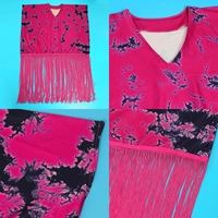 Robe décontractée ample pour femme, grande taille, élégante, style africain, avec franges et pompons, taille unique, modeste, vente en gros