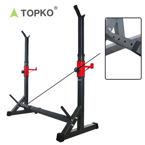 TOPKO Adjustable Squat Rack Barbell <strong>Stand</strong> <strong>for</strong> Dumbbell Barbell Press Bench Home Gym <strong>Weight</strong> Lifting Training - Product Image 1