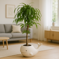 Nouvelles feuilles de saule artificielles en mousse, verdure, Noël, Nouvel An, légères pour le salon, la maison