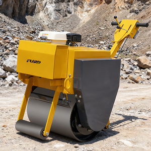 Penjualan Panas FURD Mesin Honda Impor, Kompaktor Getar Statis, Roller Mini Satu <span class=keywords><strong>Drum</strong></span>, Kompaktor Jalan Mini Pabrik - Product Image 3