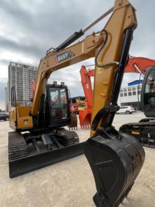 Excavadora Usada de Segunda Mano, Maquinaria para Movimiento de Tierras SANY SY75CPRO en Venta - Product Image 6