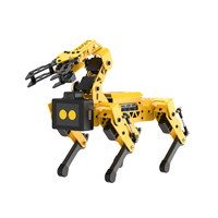 MechDog AI ESP32, robot chien quadrupède programmable open-source avec de grands modèles d'IA pour la vision, la voix et la préhension