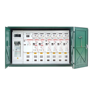 ZGS11-12 Substation compacte préfabriquée haute et basse tension, personnalisable en usine, pour la <span class=keywords><strong>distribution</strong></span> d'énergie industrielle et résidentielle - Product Image 1