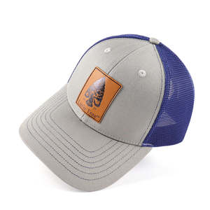 Gorra de Béisbol de Malla con Visera Plana, Estilo Trucker, de Alta Calidad, con Parche de Cuero Personalizado, 6 Paneles, para Adultos, MOQ Bajo, Vietnam - Product Image 4
