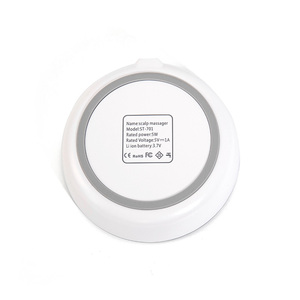 Massaggiatore per <span class=keywords><strong>Testa</strong></span> Elettrico Automatico con Vibrazione e Logo Personalizzato, Mini Massaggiatore Portatile in Silicone - Product Image 3