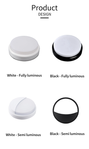 โคมไฟติดผนัง LED 12W กันน้ำ IP65โคมไฟติดผนังที่ทันสมัยรูปทรงกระบอกในร่ม/กลางแจ้งพร้อมเซ็นเซอร์ตรวจจับความเคลื่อนไหวติดผนังสำหรับสวนแสง - Product Image 3