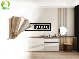 Фанера ламинированная, сертифицированная E0, высшего качества, 18 мм, с двухсторонним меламиновым покрытием, глянцевая поверхность, для гостиной и кухни - Product Image 3