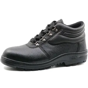 Нескользящая маслостойкая верхняя резиновая подошва, очень дешевая обувь со стальным носком, непрокалываемая промышленная безопасная обувь для работы