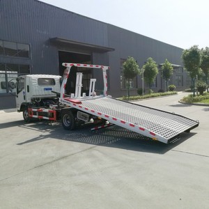 Professional 4x2 Foton 3 Ton 5 Ton Slidebed Wrecker <b>Flatbed</b> Recovery <b>Truck</b> with 1 Year Warranty - Product Image 4