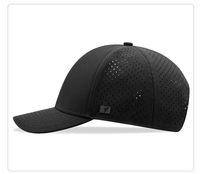 Gorra Trucker de 6 Paneles con Logotipo Personalizado al por Mayor, de Poliéster de Secado Rápido, Malla Perforada con Corte Láser, para Senderismo al Aire Libre, Fabricante de Gorras