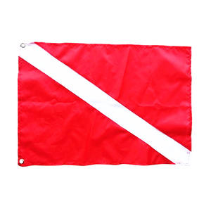 50*62cm seguridad subacuática buceo lanza <span class=keywords><strong>pesca</strong></span> buzo abajo Kayak barco señal buceo bandera - Product Image 1