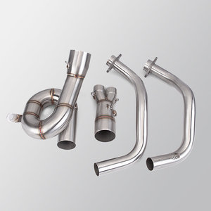 Для MT07 <span class=keywords><strong>XSR</strong></span> 700 FZ-07 MT 07 MT-07 FZ07 Выпускной патрубок передний Выпускной патрубок XSR700 Tracer мотоцикл глушитель - Product Image 5