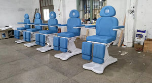 Sedia da visita con lettino da trattamento regolabile in pelle blu <span class=keywords><strong>2026</strong></span> in vendita con 3/4/5 CE motori - Product Image 5