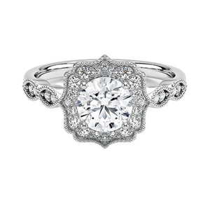 Classic <b>Crystal</b> Silver <b>Ring</b> for Women Elegant Wedding Engagement Anniversary Jewelry Gift - Product Image 1