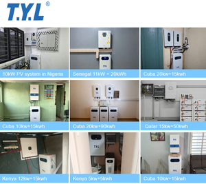 Kit complet de système solaire 3KW, système d'énergie solaire hybride 3000W, peut alimenter un réfrigérateur AC pour la maison - Product Image 5
