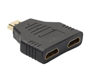 <span class=keywords><strong>Adattatore</strong></span> Splitter da 1 a 2 vie <span class=keywords><strong>HDMI</strong></span> maschio a doppio <span class=keywords><strong>HDMI</strong></span> <span class=keywords><strong>femmina</strong></span> - Product Image 1