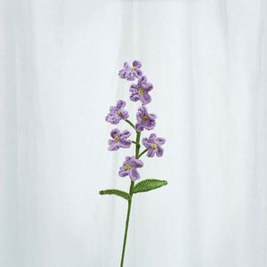 Decoración para el Hogar, Flores Artificiales de Myosotis Tejidas a Mano, Crochet Acrílico, Regalo para el Día de la Madre, Navidad, Económico, Venta al Por Mayor - Product Image 4