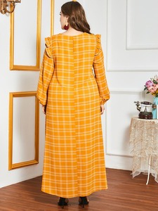Vintage Plus-size <span class=keywords><strong>Vestidos</strong></span> elegantes <span class=keywords><strong>para</strong></span> las <span class=keywords><strong>mujeres</strong></span> regordetes Mayorista - Product Image 6