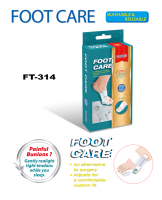 Correcteur de Hallux Valgus Confortable pour Soins des Pieds à Domicile et en Clinique FT-314