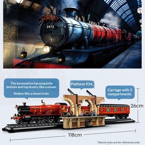 Stazione Ferroviaria Hogwarts Express Serie 5129 Pezzi, Giocattolo da Costruzione in ABS per Ragazzi - Product Image 4