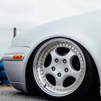 Jantes Bku 2 pièces forgées 5x130 de 18 pouces, jantes en alliage personnalisées à fond profond pour Porsche 964 911 carrera 944 964 987 930