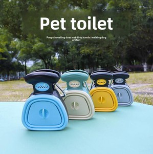 Fournitures durables et écologiques en plastique pour animaux de compagnie Sac à crottes spécial à clip pliable pour l'extérieur du fabricant pour la marche des chiens - Product Image 4