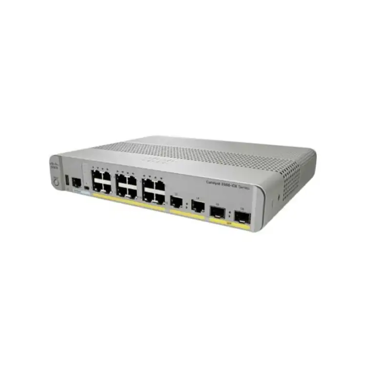 WS-C3560CX-12PC-S Original 12 Port managed PoE network Switch