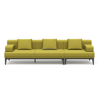 Ensemble de canapés modulaires en tissu modernes Grands Furniture pour bureau, salon, salle d'attente, espace de réception, coussin de repos pour usage commercial