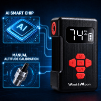 Mini Bomba Eléctrica Recargable Vlo 130PSI, Inflador de Neumáticos Inteligente Portátil para Viajes Nocturnos por Carretera