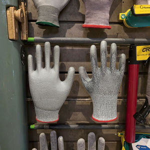 En388 4544 HPPE Cut-Resistant Level 5 <strong>Gloves</strong> Great Grip Sandy <strong>Nitrile</strong> Coated Protective Gear for Garden Use - Product Image 4